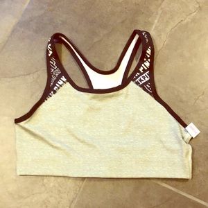 Pink Victoria secret sports bra